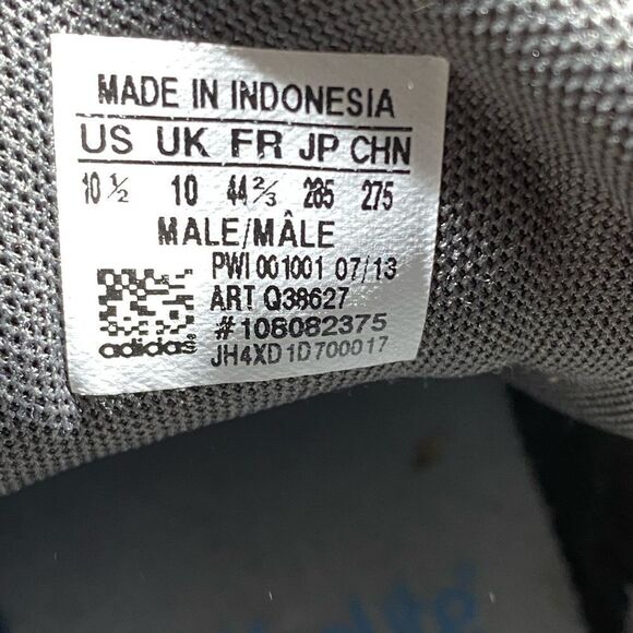 ADIDAS DAILY MID HIGH NEO  GREY NEON size 10,5 - Picture 7 of 7